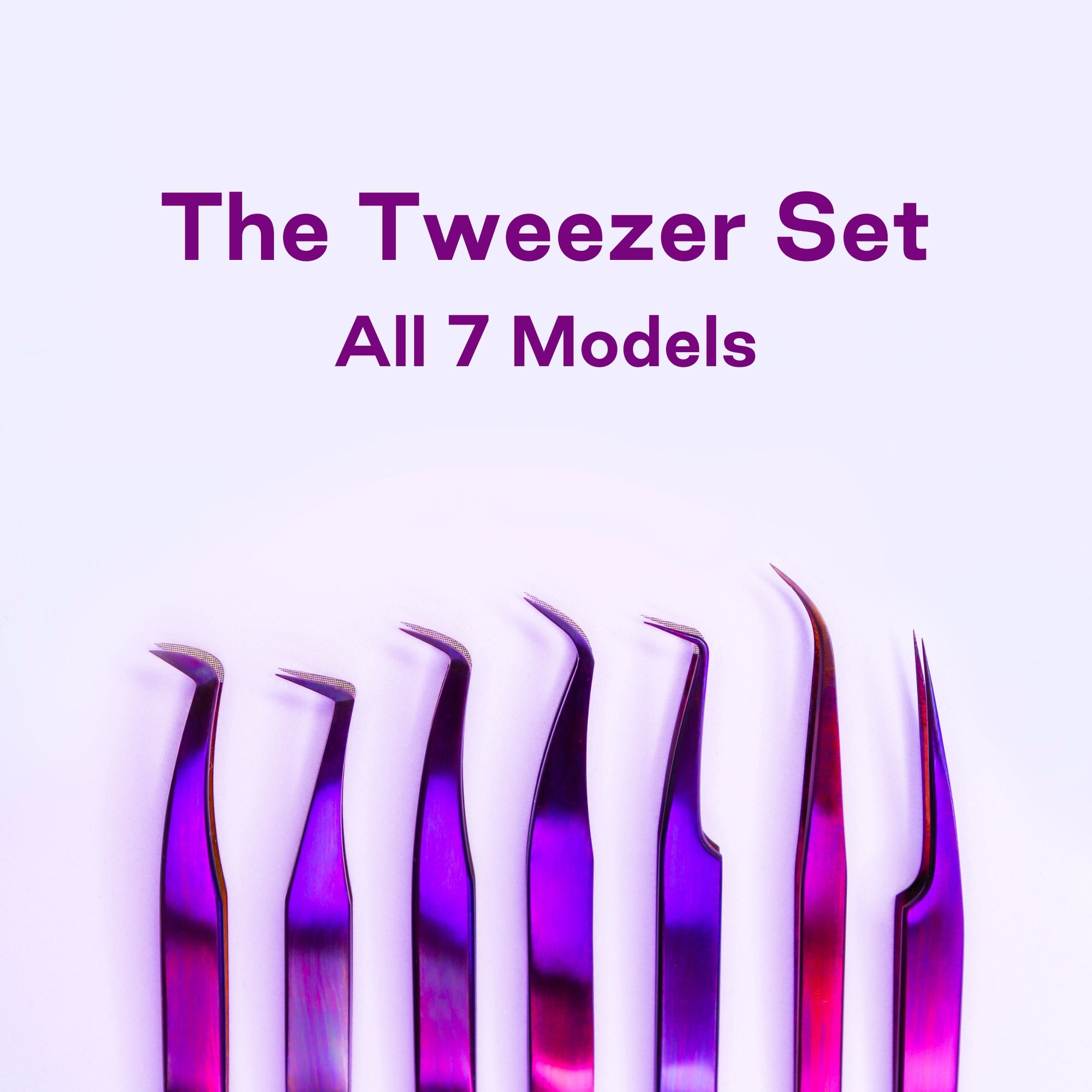 The Bloomberry Tweezer Kit - All 7 Tweezers