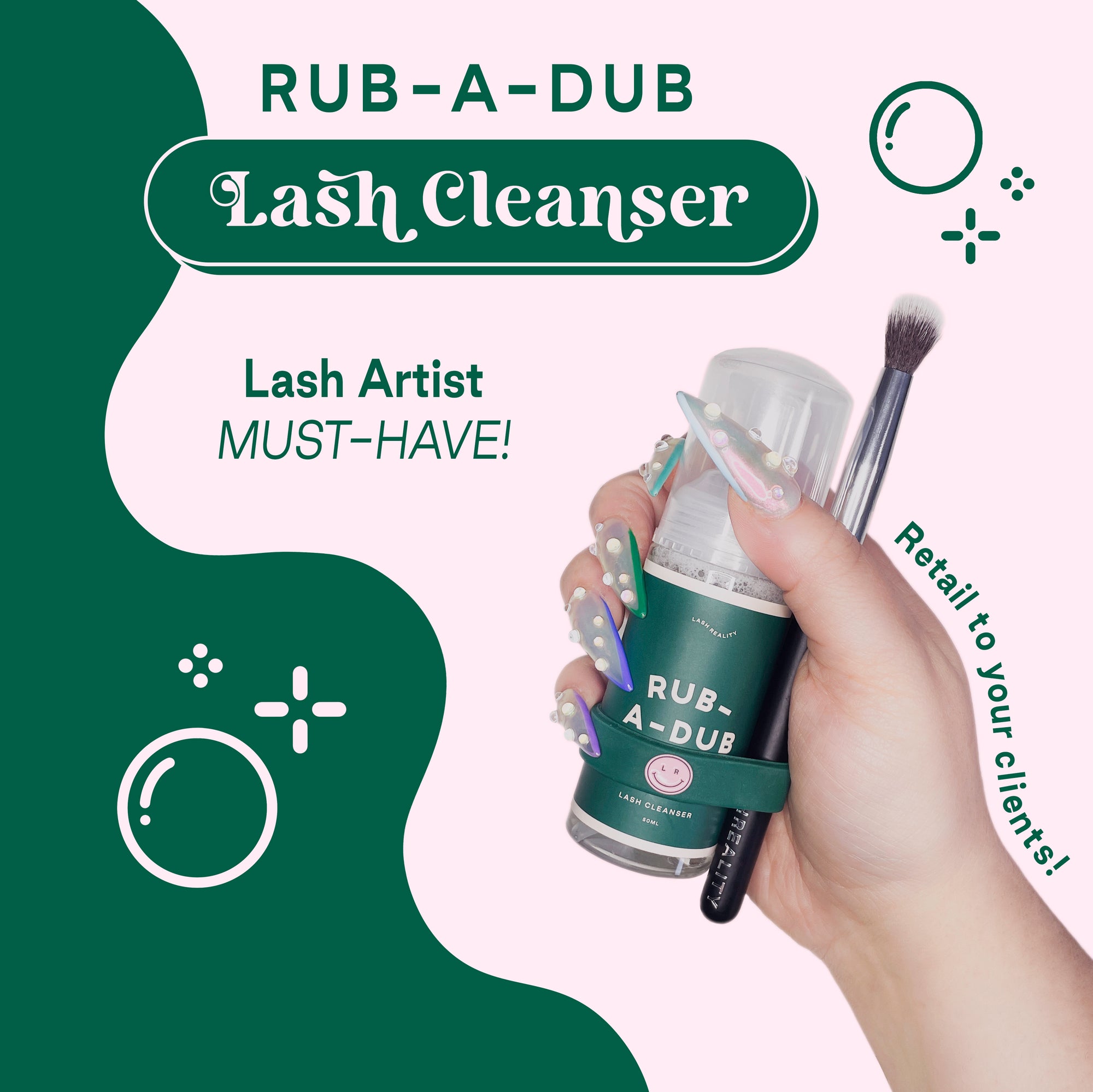 RUB-A-DUB Lash Cleanser